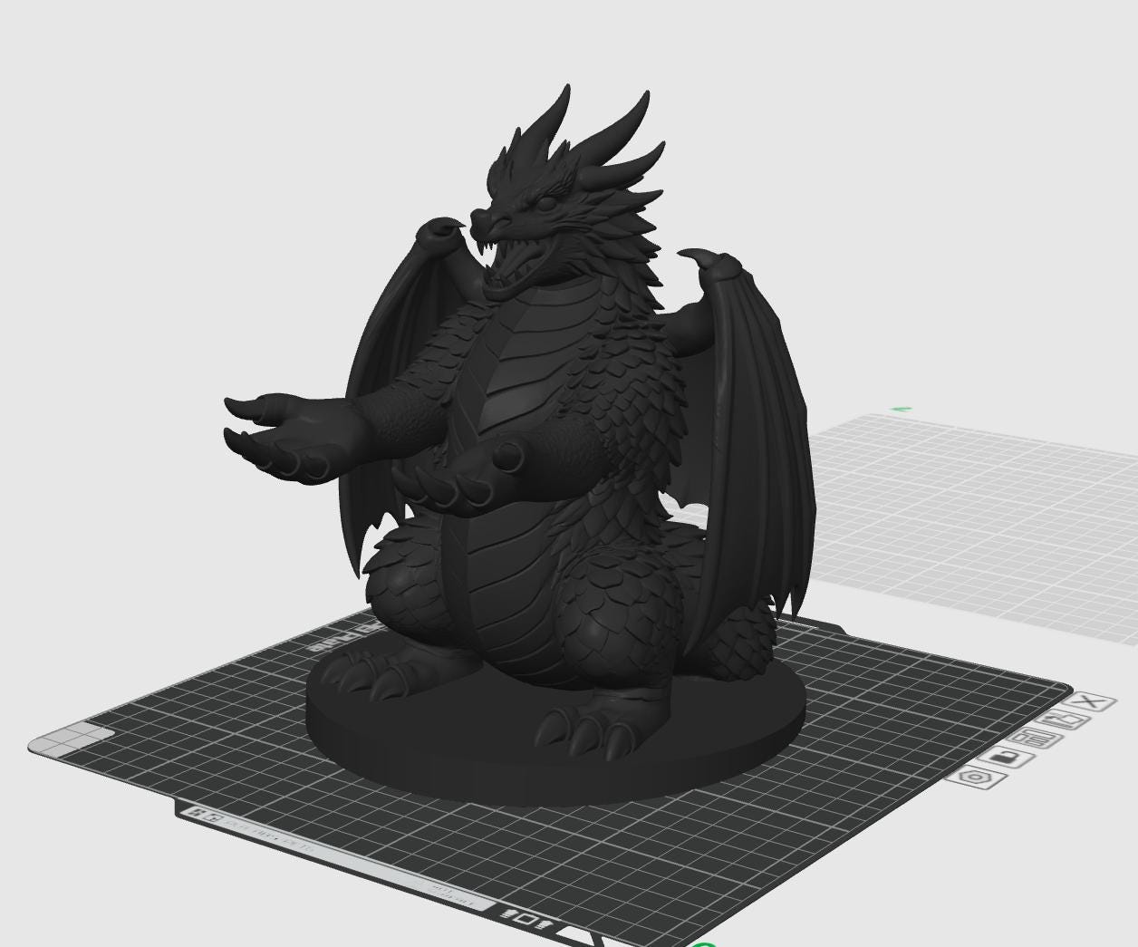 Dragon PS5 Controller Holder STL File – Gaming Dragon Stand for ...