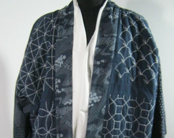Buy Sashiko Embroidered Kimono Online in India - Etsy