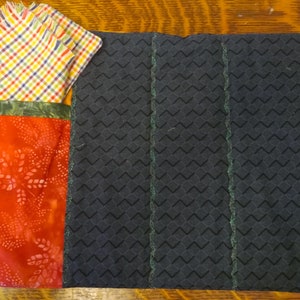 Set of Four Primary-colored Placemats