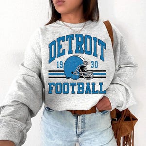 Vintage Detroit Football Shirt, Vintage Style Detroit Football Shirt, Detroit Football Shirt, Fan Gifts Tee, Football Tee, Sun Day Football