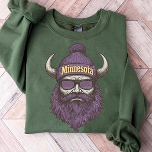 Minnesota Football Sweatshirt, Vintage Style Minnesota Football shirt, Sunday Football, Minnesota Football Sweatshirt, Purple and Gold Shirt