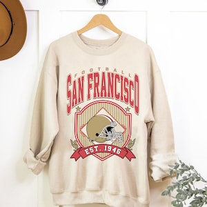 Vintage San Francisco shirt, Game Day apparel Football Fan Sport,San Francisco Football Fan shirt, San Francisco Football Shirt,Sunday Shirt