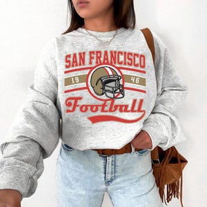 Vintage San Francisco shirt, Game Day apparel Football Fan Sport,San Francisco Football Shirt,Sunday Shirt, San Francisco Football Fan shirt