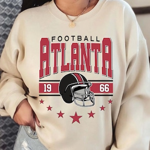 Retro Atlanta Football Shirt, Vintage Atlanta Football Shirt, Atlanta Football Women Shirt, Atlanta Football Toddler Shirt, Game Day Shirt.