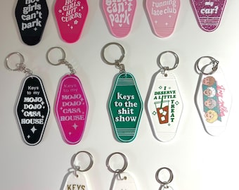 Motel Key Tag | Motel Keychain