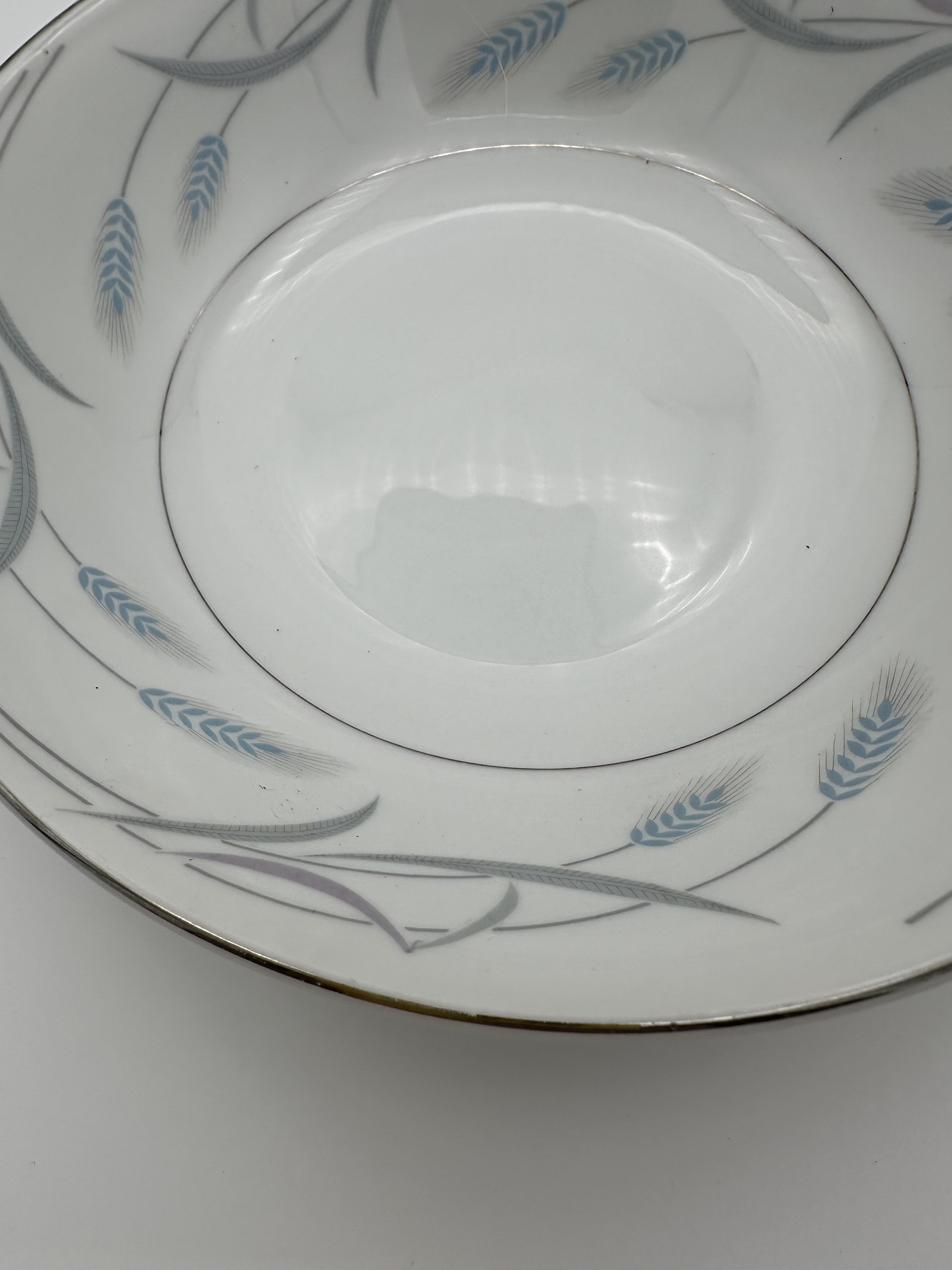 Wheat Pattern Dinnerware Vintage Valmont China Royal Wheat Pattern Round Vegetable Bowl 9” - MCM ...
