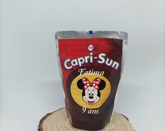 Capri-Sun personalized according to your theme