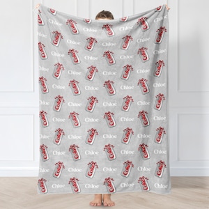 Diet coke Personalised Name Blanket Throw/ Fun gift for kid wife husband birthday anniversary