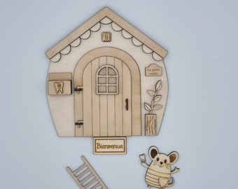 regalo de decoración de madera hecho en Francia personalización