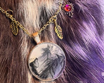 The Cruel Prince Jewelry Set: Cardan & Jude Necklace Earrings