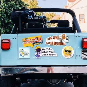 Imanes personalizados para coche - Imanes con logotipo personalizado - Letreros magnéticos para coche - Accesorios para coche - Regalo para el Día del Padre imagen 2