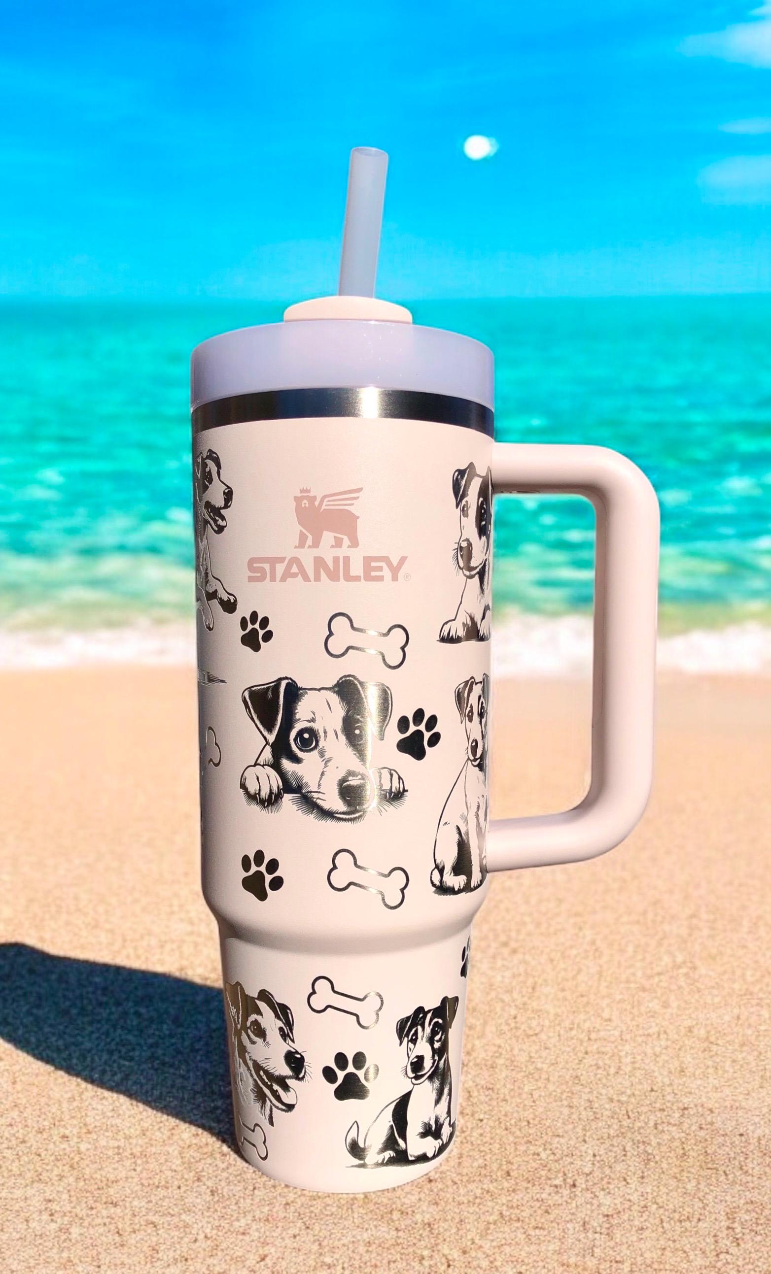 Jack Russell Dog Engraved 30 or 40 Oz Stanley Tumbler - Etsy
