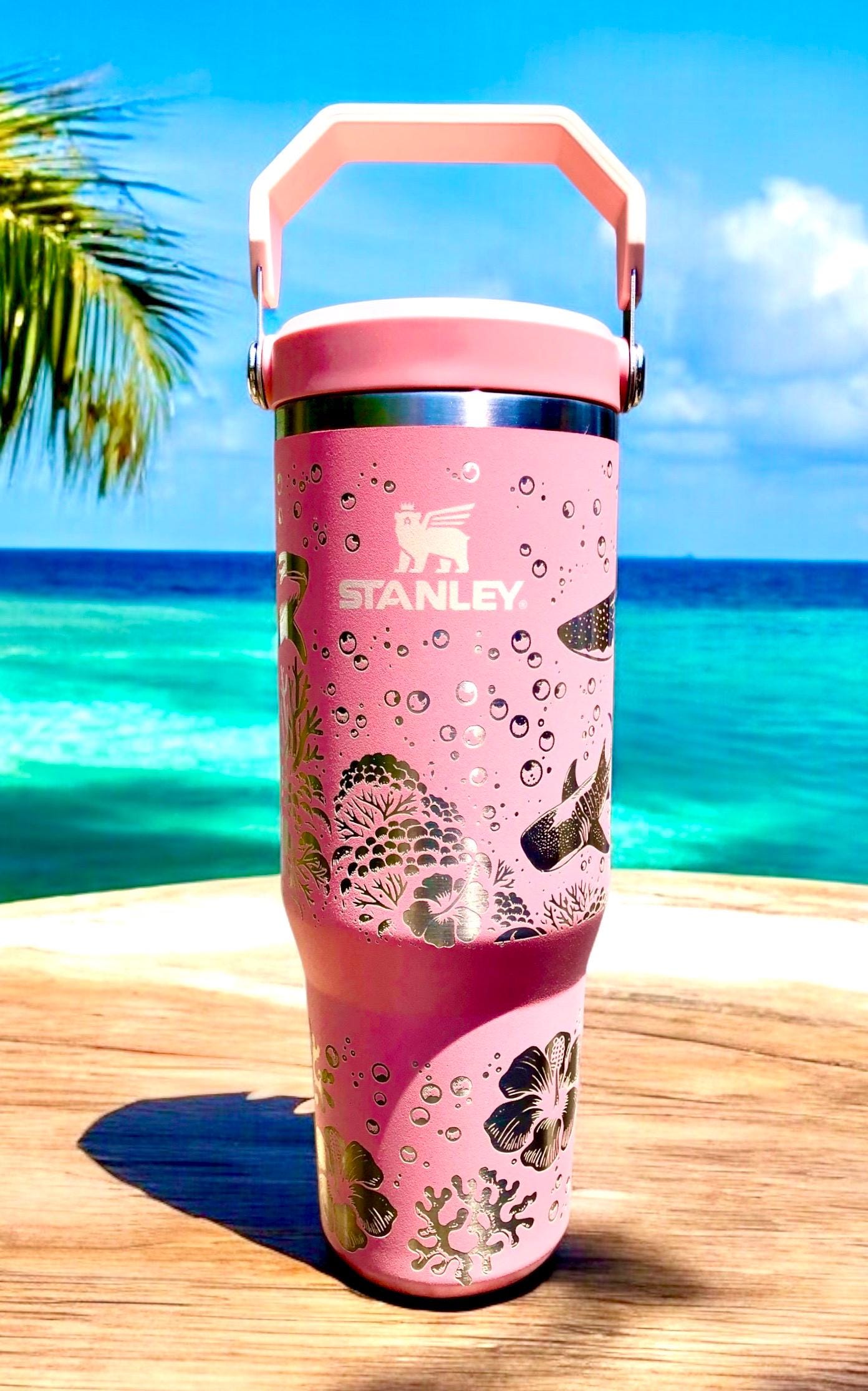 Whale Shark Engraved Stanley Flip Straw Tumbler, 30 Oz - Etsy