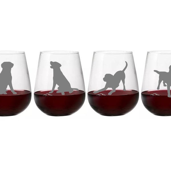 Etched Wine Glasses Etsy