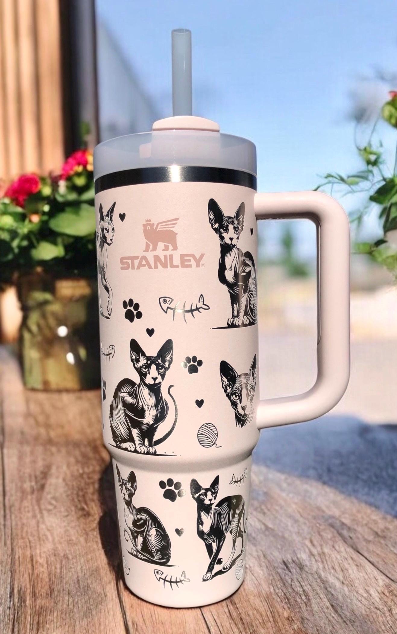 Sphynx Cat Engraved 30 or 40 Oz Stanley Tumbler - Etsy