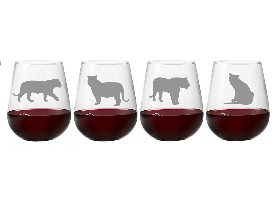 Geaux Tigers Wine Glass main image 0