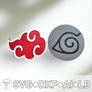 Naruto Coasters - Etsy