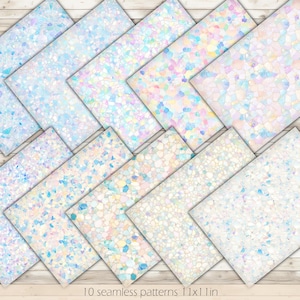 Broken Glass Digital Paper Pastel Glass Printable Paper Shattered Glass Pattern Broken Glass Background Shattered Glass Seamless Pattern