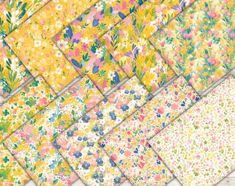 Spring Digital Paper Floral Spring Printable Paper Spring Floral Pattern Spring Background Spring Seamless Pattern Spring Flowers Texture