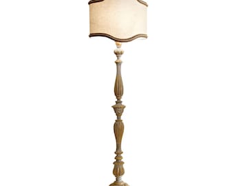 Classic Handmade Floor Lamp with Shade