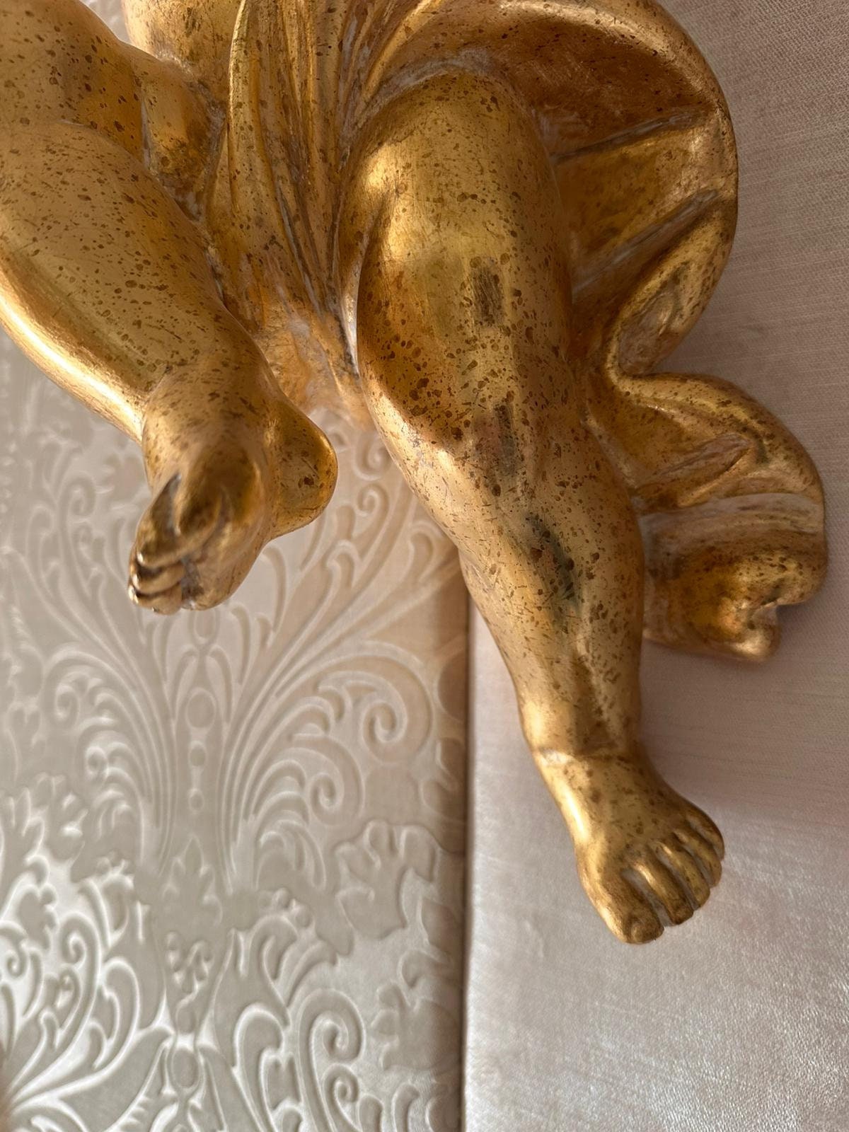 フルートを持った手作りの天使 - Etsy 日本