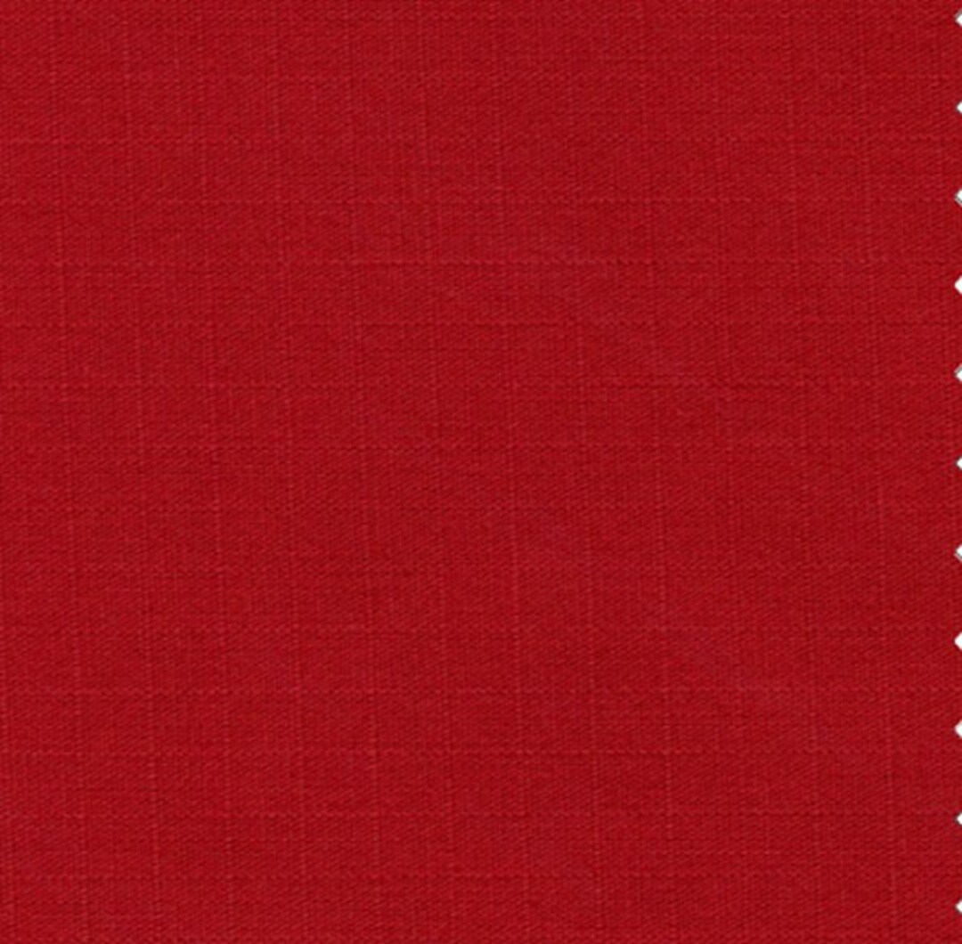 60 Inch Wide Cotton Ripstop Fabric RED by the Yard Multipurpose TEAR ...