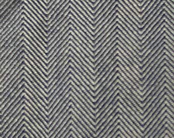 Tela vaquera de espiga, algodón azul, para tapicería, fundas, ropa, bolsos, multiusos