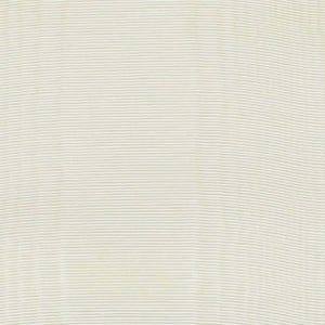 May include: A close-up of a cream-colored fabric with horizontal, thin, light-colored stripes. The stripes are evenly spaced and run across the entire surface of the fabric, creating a textured appearance.