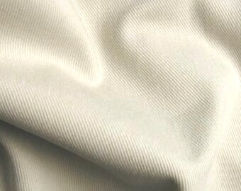 CottonTwill Fabric STONE LIGHT TAN For Apparel & Home Decor Pre-Shrunk Multipurpose 60 Inches Wide