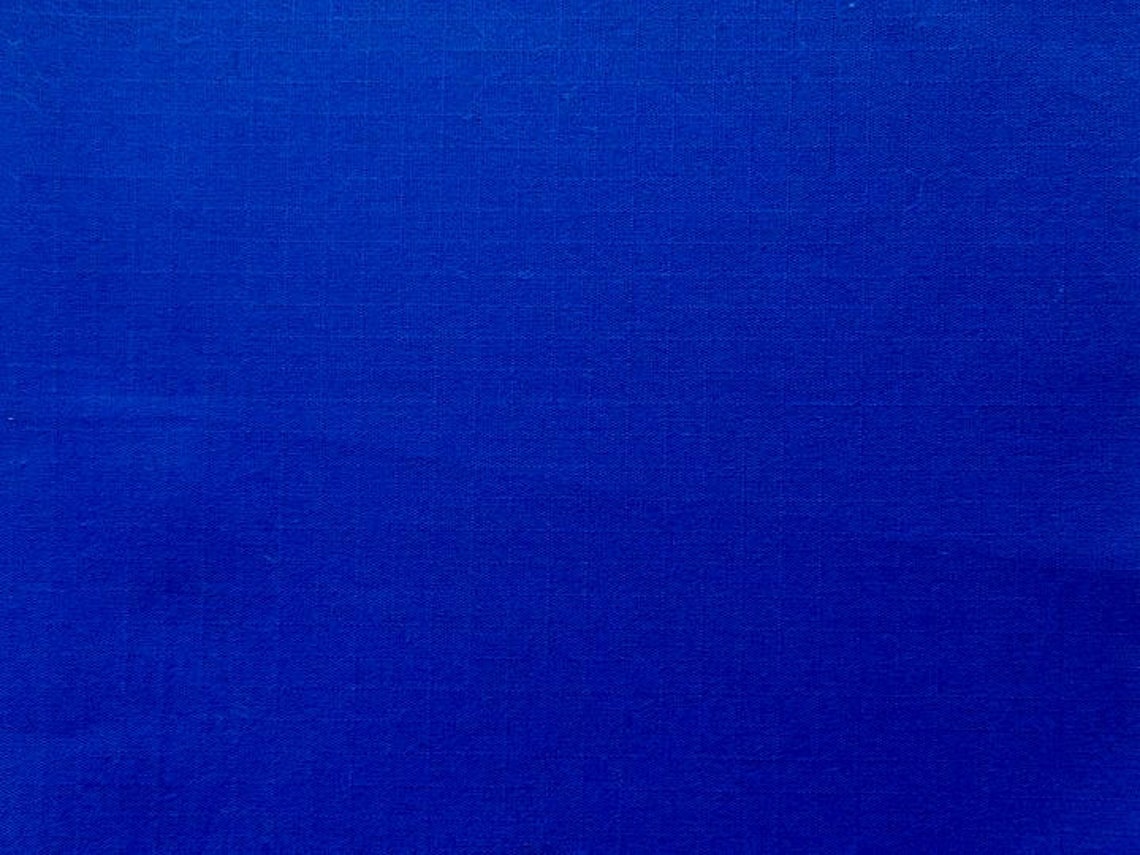 Cotton Ripstop Fabric 50 Yard Roll ROYAL BLUE Multipurpose Rip Etsy