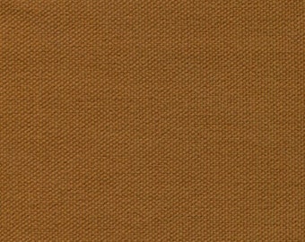 Tela marrón Carhartt de lona de algodón para ropa, tapicería, fundas y manualidades.