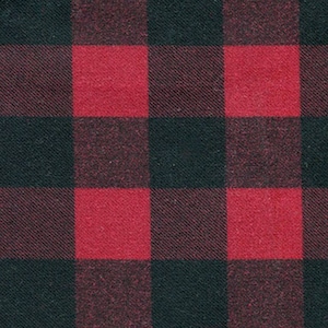 Buffalo Check Waxed Cotton Canvas Fabric Red Black Plaid Oilcloth For Apparel Upholstery Bags Outdoor Gear Tents
