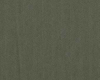 Tela de algodón verde militar en espiga preencogida, ideal para fundas, cortinas, ropa, bolsos, calidad, multiusos.