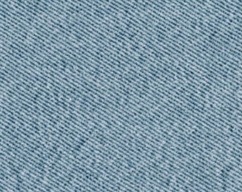 Denim Fabric Light Wash Blue Cotton For Slipcovers Apparel Upholstery