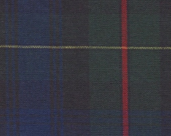 Stewart Hunting Tartan Fabric Yarn Dyed Cotton Blend for Home Decor & School Uniforms
