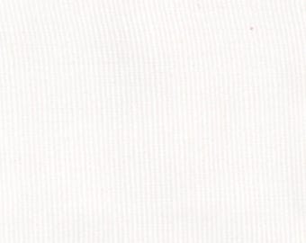 White Moire Fabric Classic Watermark Cotton Blend Taffeta Drapery Lining Fiber Art Crafting