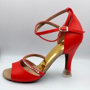 Women&#39;s Latin Dance Heels – Custom Handmade Salsa, Tango, Bachata Shoes
