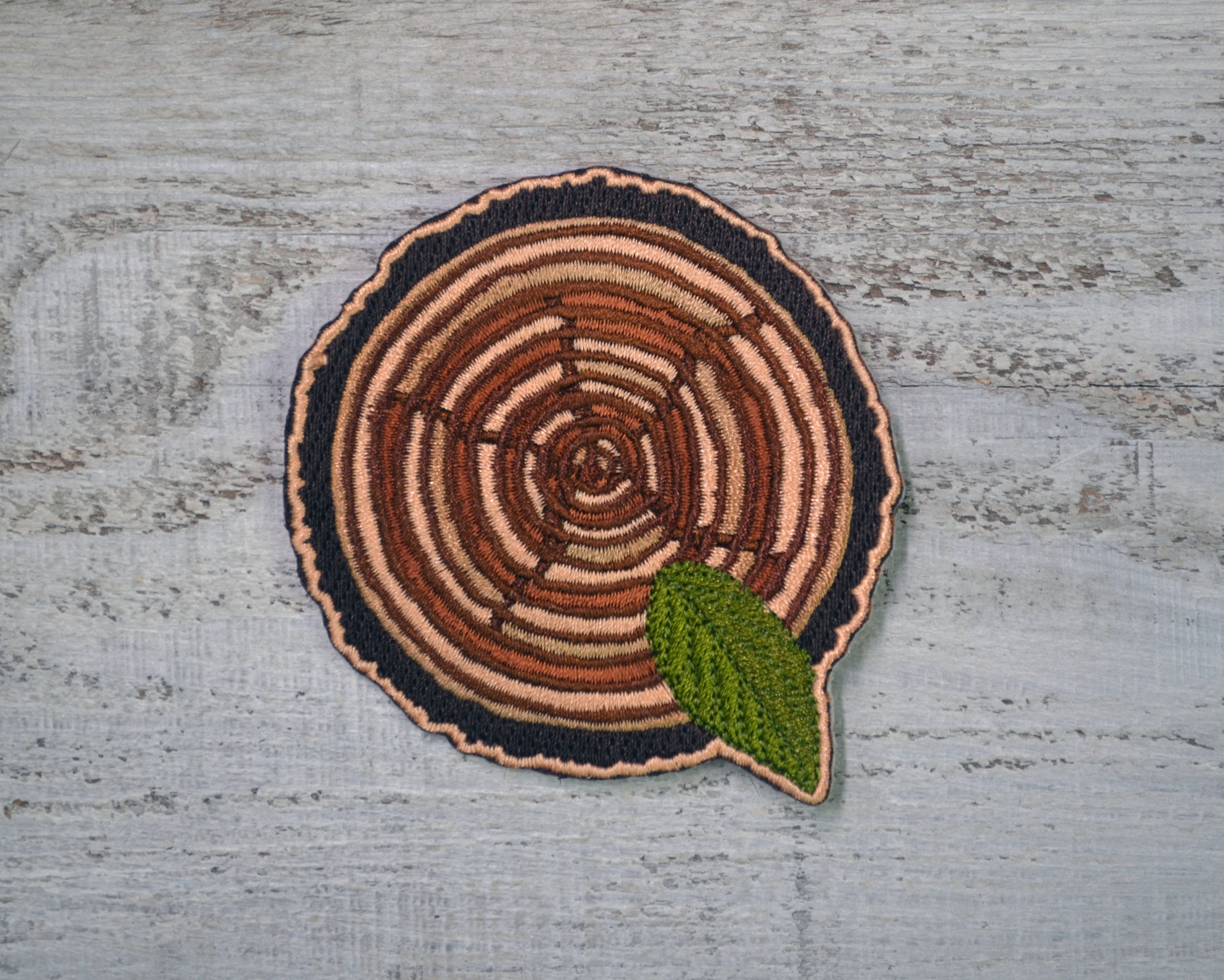 Tree Punk Patch Stump, Tree, Wood, Nature Patch, Outdoor Patch, Hiking Patch ...