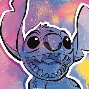 Stampa digitale "Space Dog".