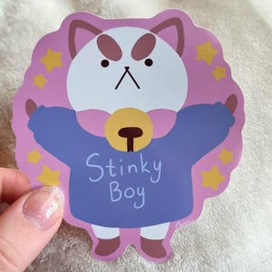 Puppycat sticker, Bee and Puppycat