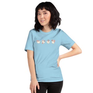 Dancing Ghosts T-Shirt | Cute Halloween Shirt for Ghost Lovers | Halloween Party Tee | Soft Comfortable Unisex Tee