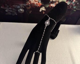 Unity Bracelet Ring Chain | Boho Hand Jewelry