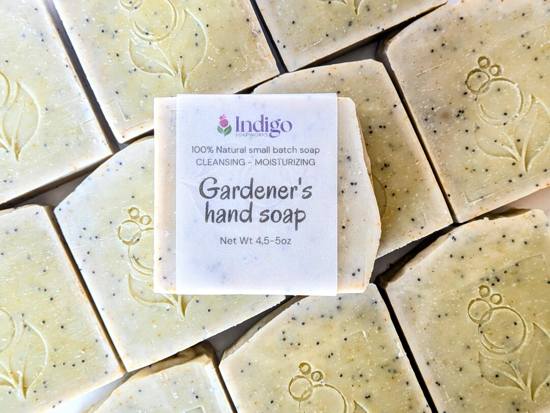 Gardener's Pumice Hand Soap - All-natural, Handmade for Hands! Small ...