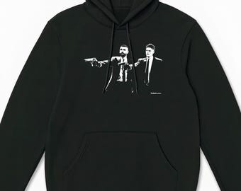 Mo Salah & Florian Wirtz Pulp Fiction Hoodie | Liverpool Hoodie | LFC | Liverpool T Shirt | Scouser | Liverpool Gift | Anfield