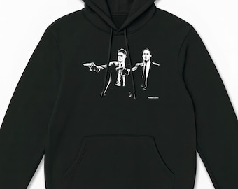Florian Wirtz Virgil Van Dijk Pulp Fiction Hoodie | Liverpool FC Fan Hoodie