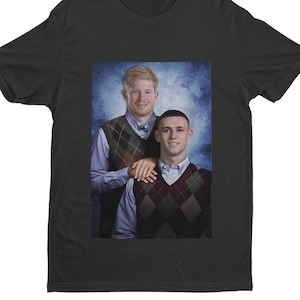 Kevin De Bruyne & Phil Foden Camiseta de <br> Crie Seu Próprio Produto! Cidade do homem camiseta de <br> Entrega Rápida? Torcedor do Manchester City | MCFC