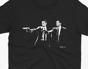 Namanja Vidic & Rio Ferdinand Pulp Fiction Style T Shirt | Man Utd T Shirt | MUFC | Manchester United FC T Shirt, Old Trafford Man United