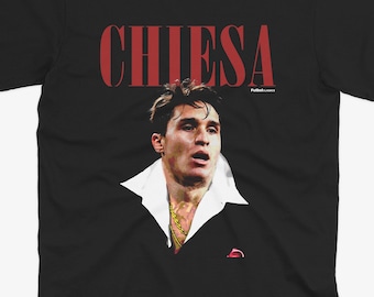 Federico Chiesa Scarface Style T Shirt | Liverpool T Shirt | LFC | Scouse T Shirt | Funny Football Tee | Liverpool Football | Liverpool Fan