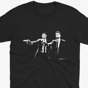 Marcus Rashford & Bruno Fernandes Pulp Fiction Style T Shirt | Manchester United T Shirt | UFC | Man Utd T Shirt | Man United Shirt