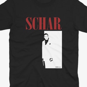 Fabian Schar Scarface Style T Shirt | Newcastle T Shirt | Nufc | Geordie T Shirt | Funny Football Tee | Newcastle United | Newcastle Fan